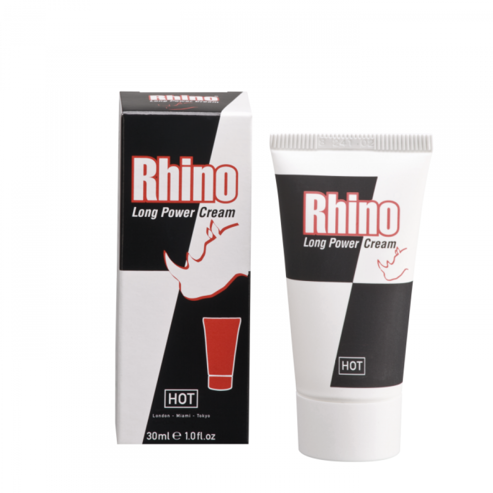 Лубриканты - Крем пролонгирующий RHINO Long Power Cream, 30 ml