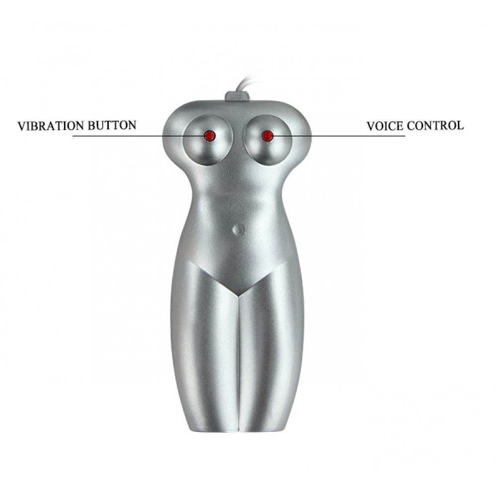 Мастурбаторы вагины - Мастурбатор вагина и анус с вибрацией BAILE - Masturbator Functions of Vibration , BM-009141S 3