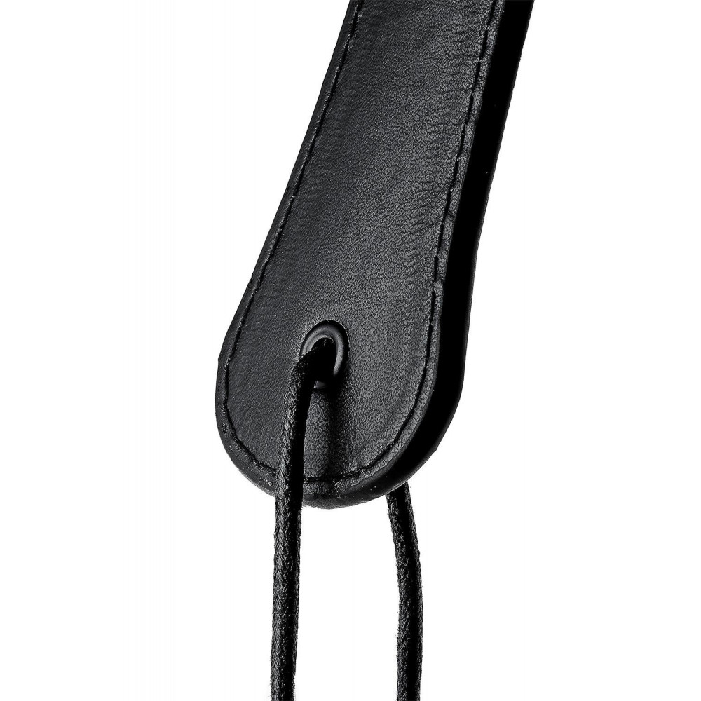  - Паддл гладкий с петлей на рукоятке Dream Toys Blaze Luxury Fetish черный 8