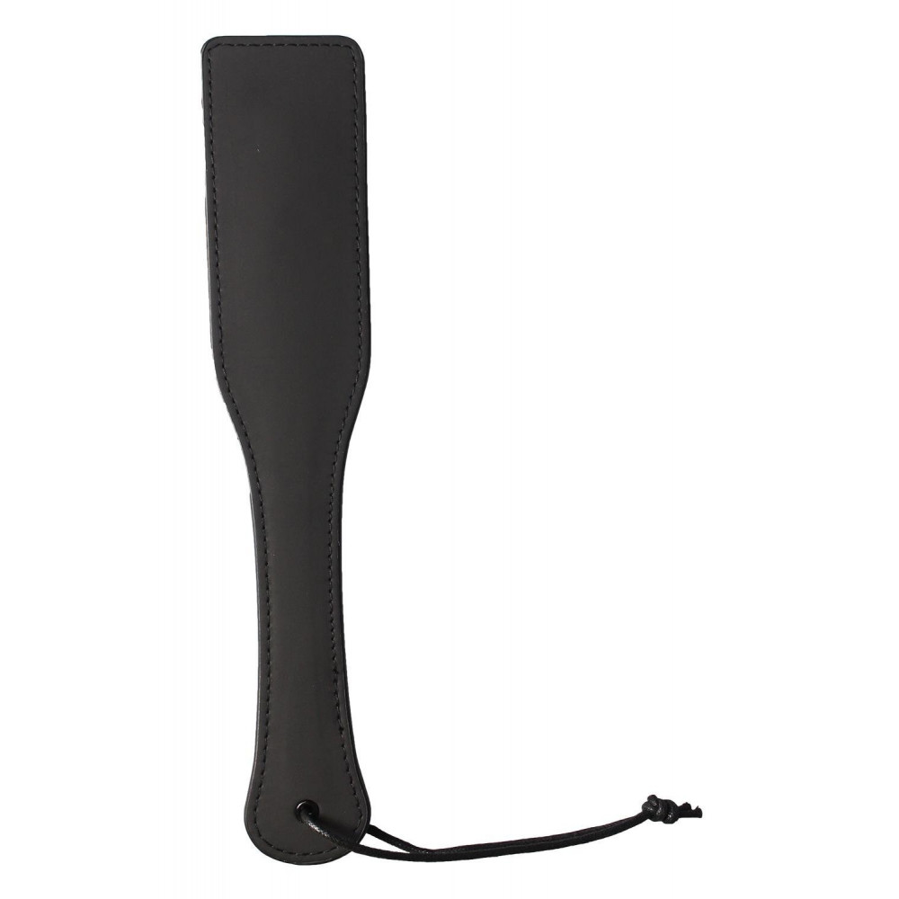  - Паддл гладкий с петлей на рукоятке Dream Toys Blaze Luxury Fetish черный 1