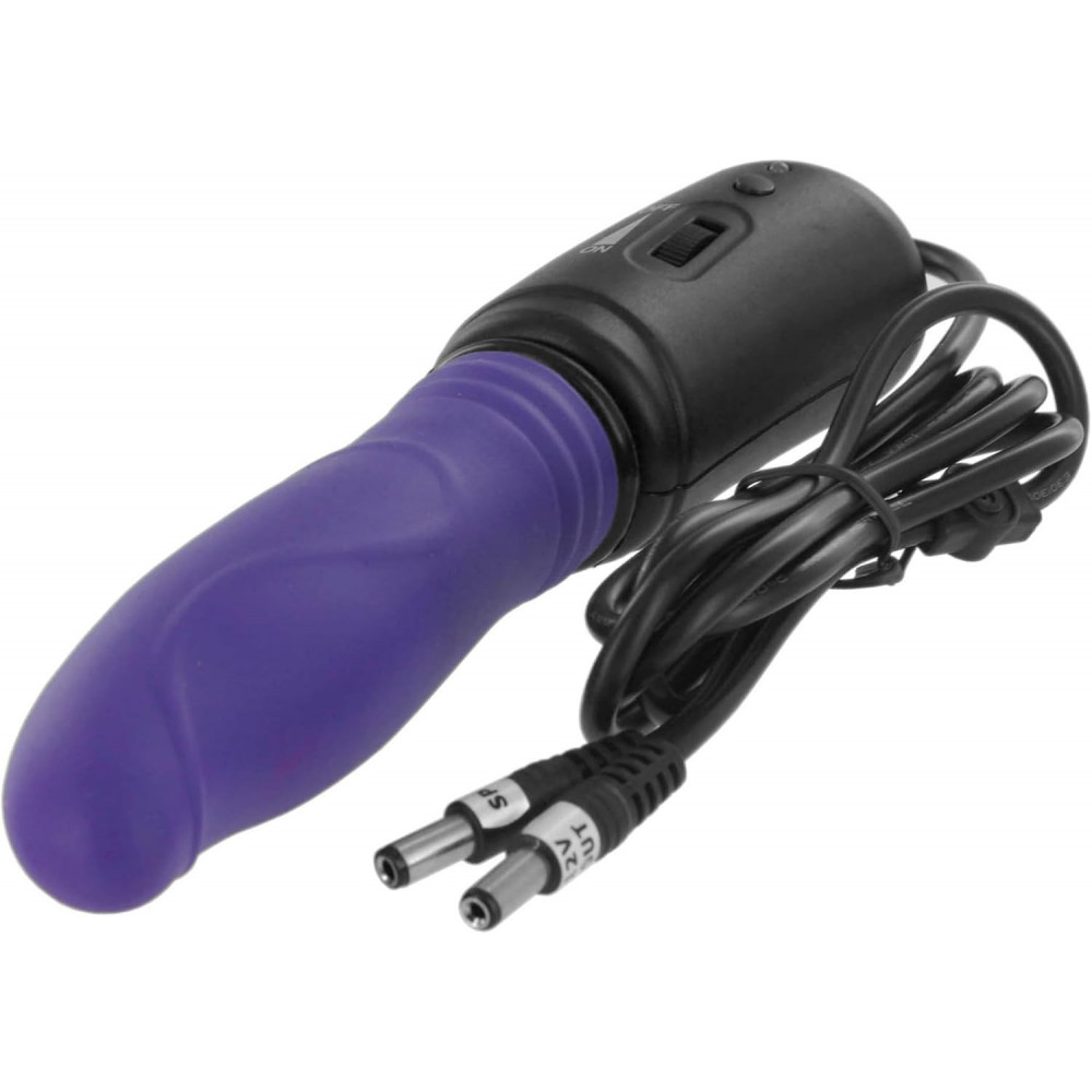 Різне - Портативна секс-машина Diva Tool Box у валізі, з пультом та трьома насадками Vac-U-Lock, чорна 4