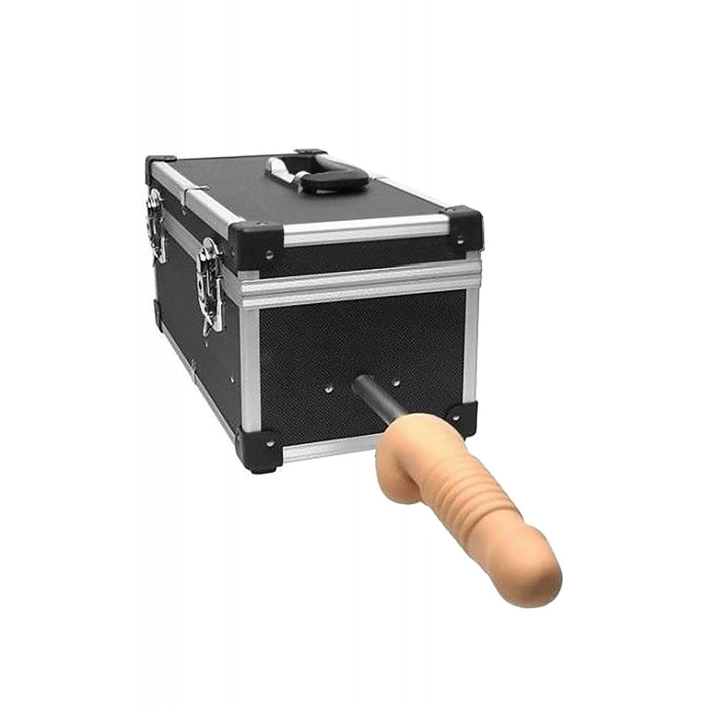 Різне - Портативна секс-машина Diva Tool Box у валізі, з пультом та трьома насадками Vac-U-Lock, чорна 1