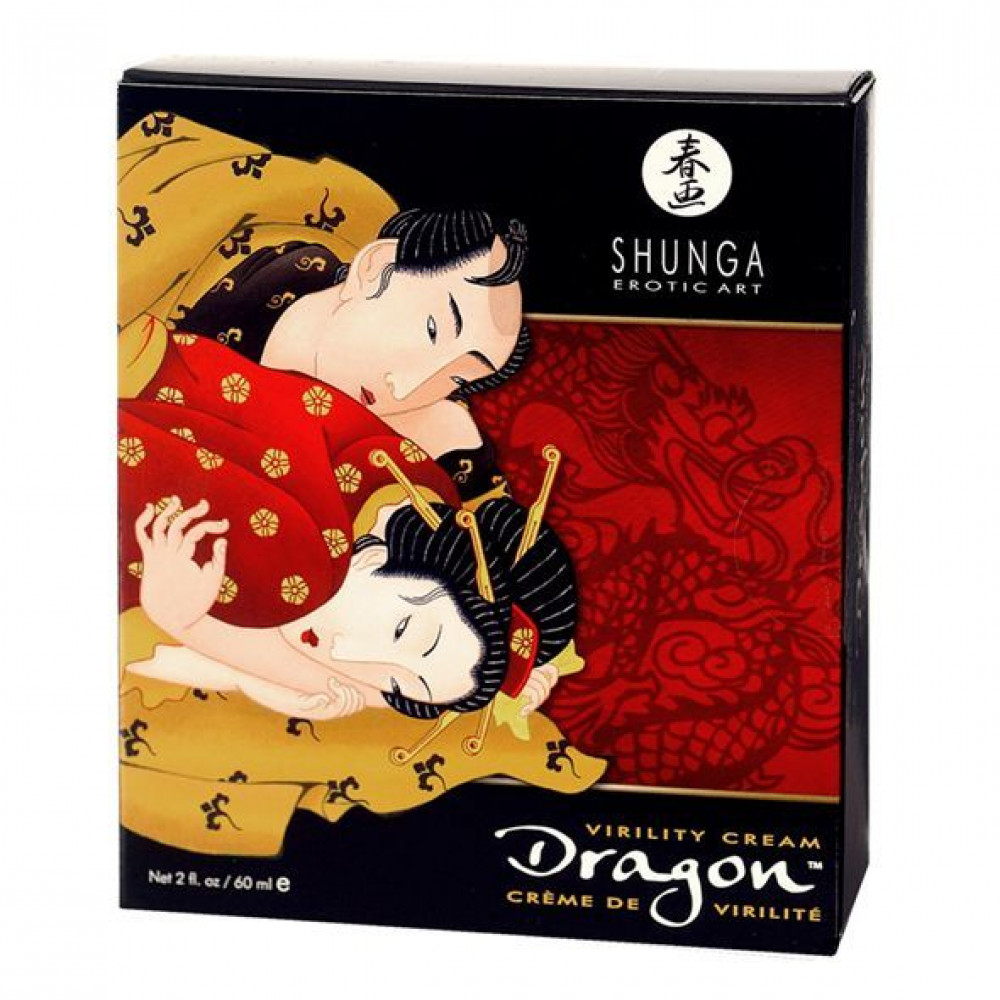Стимулирующие средства и пролонгаторы - Стимулирующий крем для пар Shunga SHUNGA Dragon Cream (60 мл) (мятая упаковка) 2