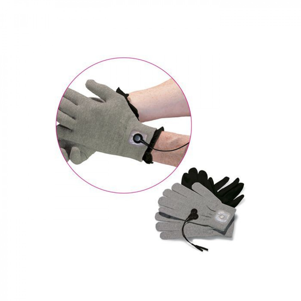 Электростимуляторы - Перчатки для электростимуляции Mystim Magic Gloves, очень нежное воздействие 2