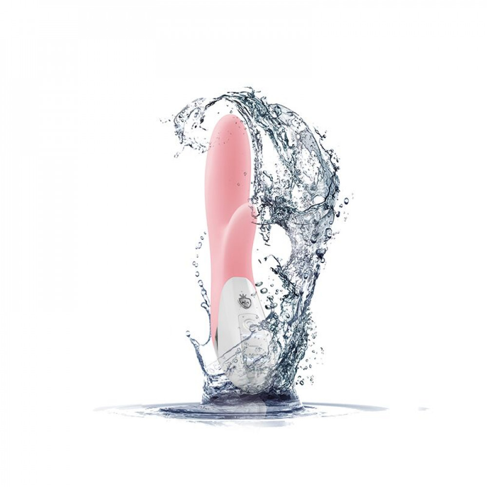 Вибратор-кролик - Вибратор-кролик Mystim Danny Divido Candy Rose с глубокой вибрацией, 2 мотора 7