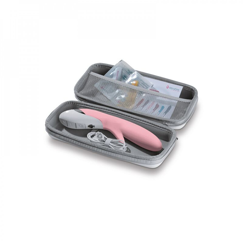 Вибратор-кролик - Вибратор-кролик Mystim Danny Divido Candy Rose с глубокой вибрацией, 2 мотора 9