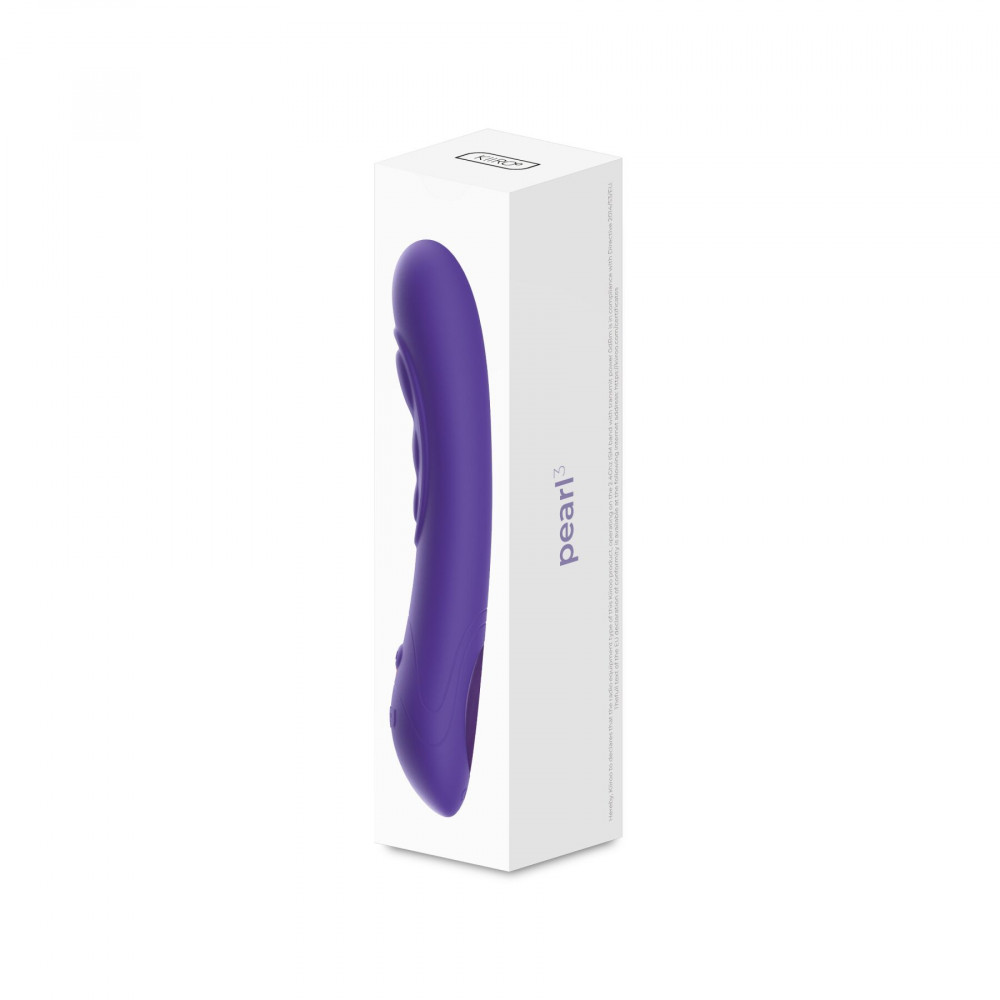 Смарт игрушки - Интерактивный вибростимулятор точки G Kiiroo Pearl 3 Purple 2