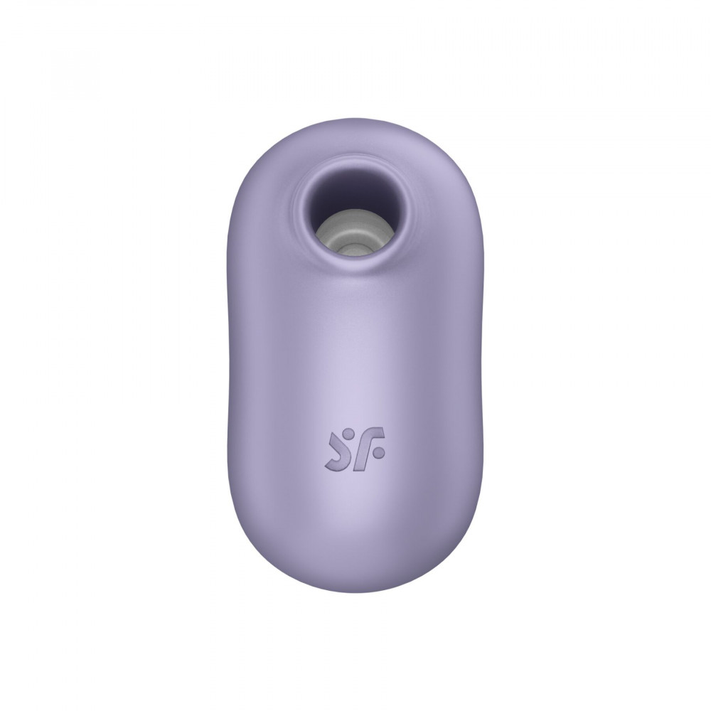 Вибраторы вакуумные - Вакуумный стимулятор с вибрацией Satisfyer Pro To Go 2 Violet 2