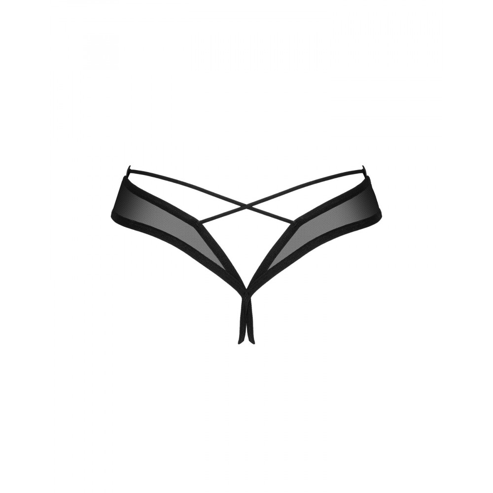 Сексуальные трусики - Трусики Obsessive Roxelia crotchless thong XL/2XL 6