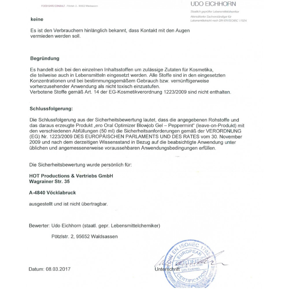 Разное - Стимулирующий оральный гель Oral Optimizer Blowjob Gel Pepermint, 50 мл 3