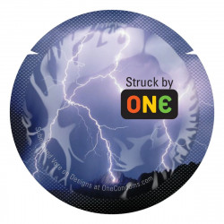 Презерватив ONE Color Sensations - Struck by ONE (Lavender) 1 шт