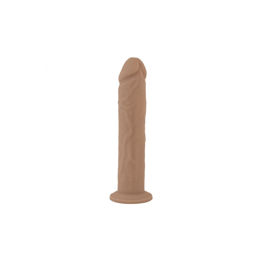 Фалоімітатор - Фалоімітатор SilexD Oscar Flesh (MODEL 2 size 9in) Liquid Silicone, підходить для торса Apollo S і L