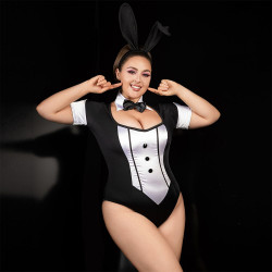 Эротический костюм зайки JSY P61102 Plus Size