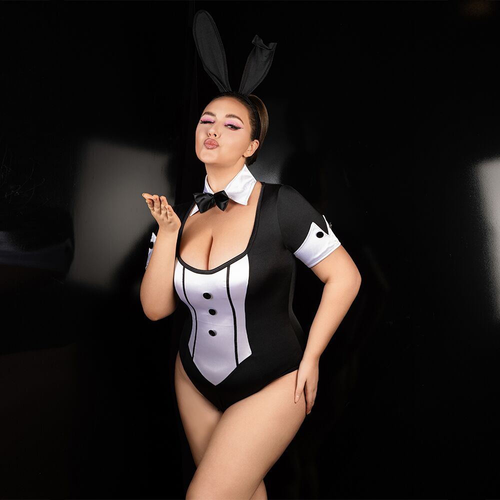 Ролевые костюмы - Эротический костюм зайки JSY P61102 Plus Size 3