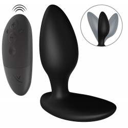 Анальная смарт-вибропробка We-Vibe Ditto+ Satin Black с пультом ДУ