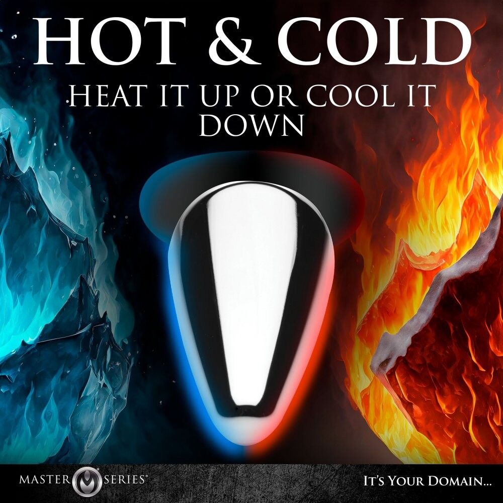 Анальные игрушки без вибрации - Анальная пробка Master Series Butt Slut Metal & Silicone Butt Plug - Silver 7