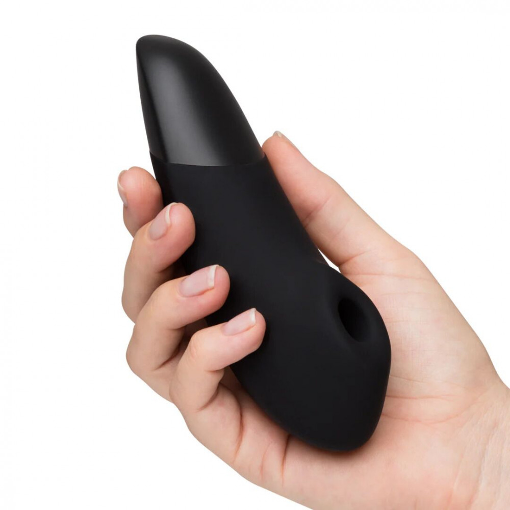 Вакуумный вибратор - Вакуумный клиторальный стимулятор Womanizer Enhance Black 6