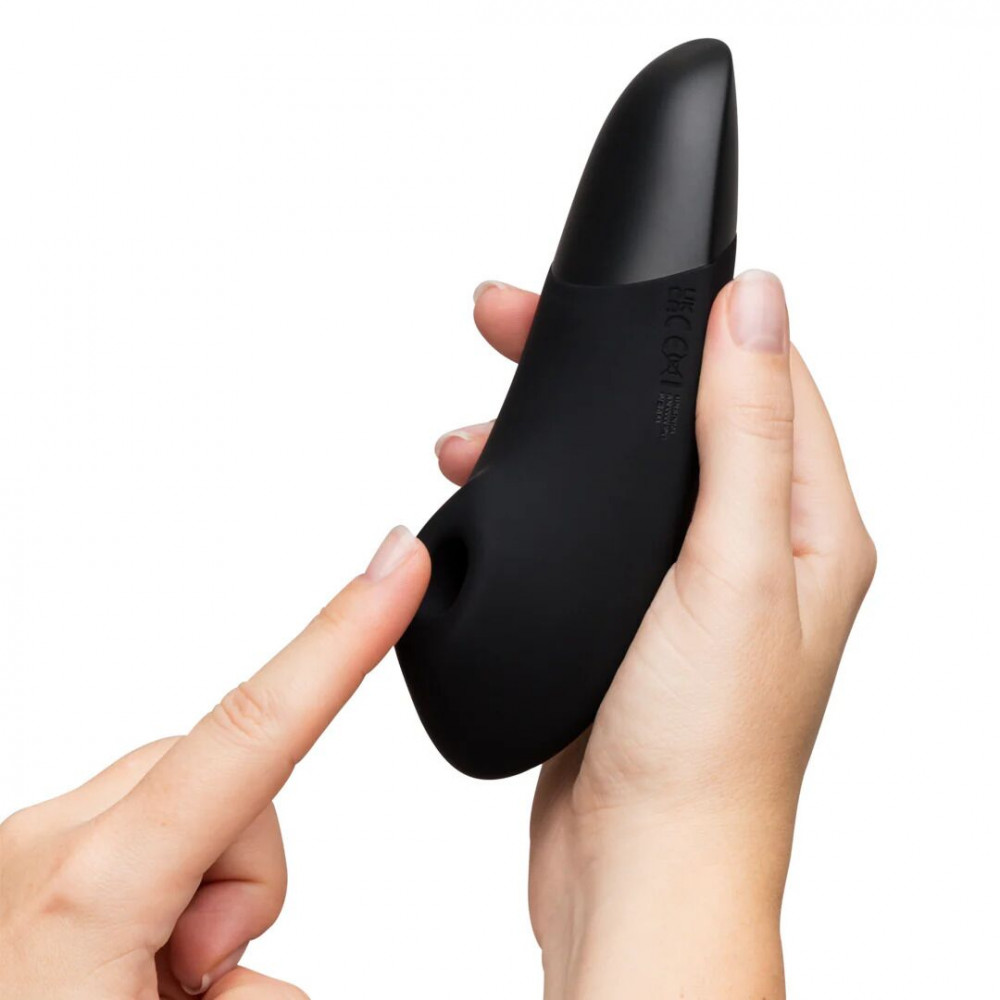 Вакуумный вибратор - Вакуумный клиторальный стимулятор Womanizer Enhance Black 7