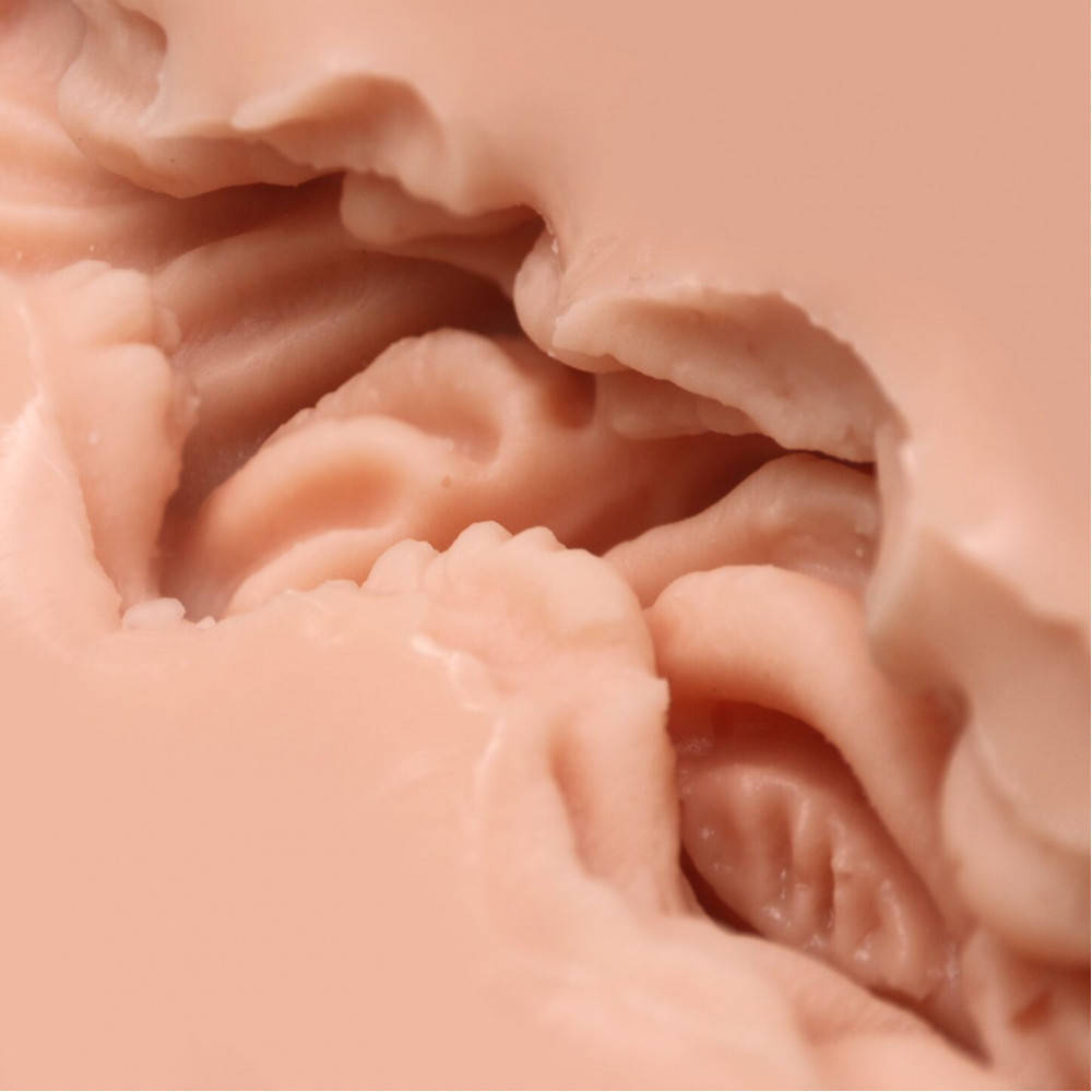 Мастурбатори без вібрації - Мастурбатор-вагіна Naked Factory Cup Sleeve V–1, наскрізний 11