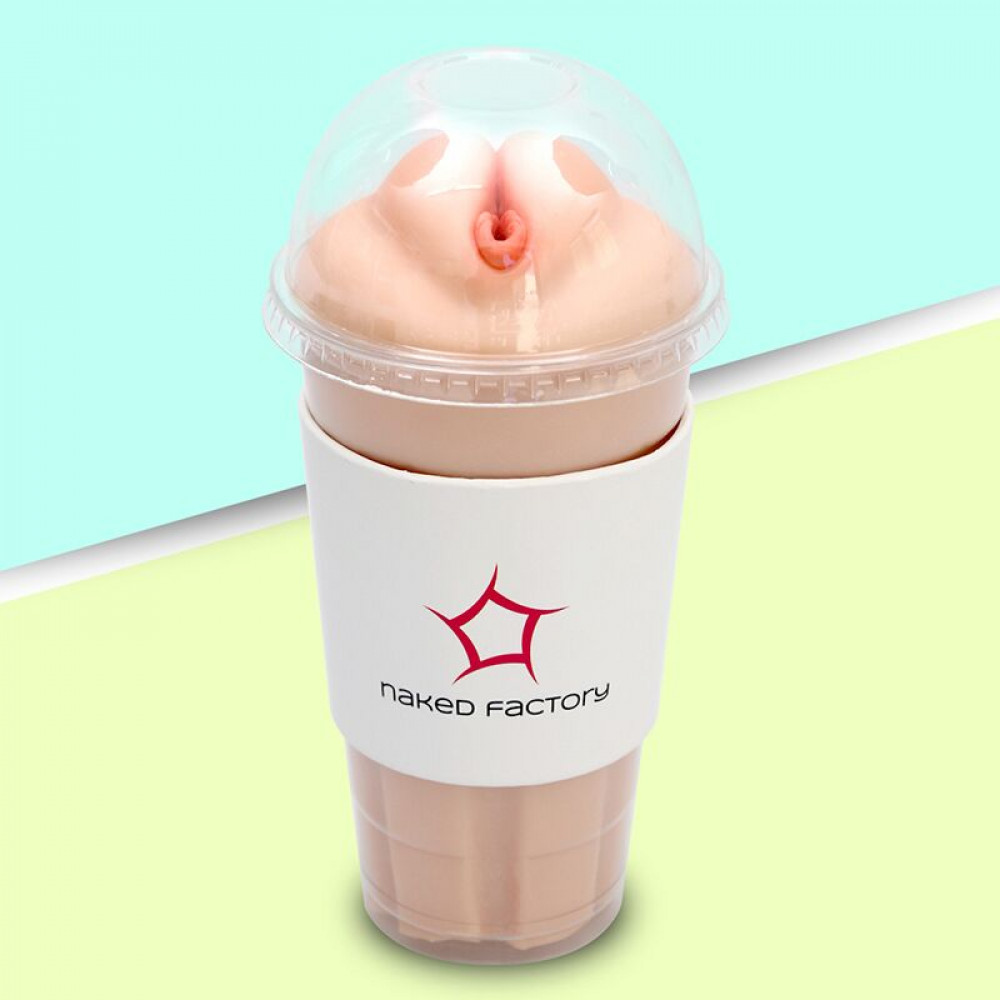 Мастурбатори без вібрації - Мастурбатор-вагіна Naked Factory Cup Sleeve V–1, наскрізний 7