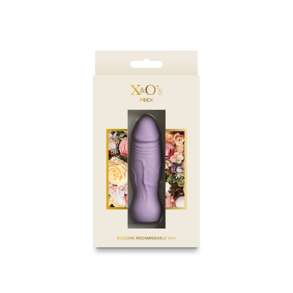 Вібропулі та міні-вібратори - Мінівибратор NS Novelties X&O's - Peck - Lavender 2