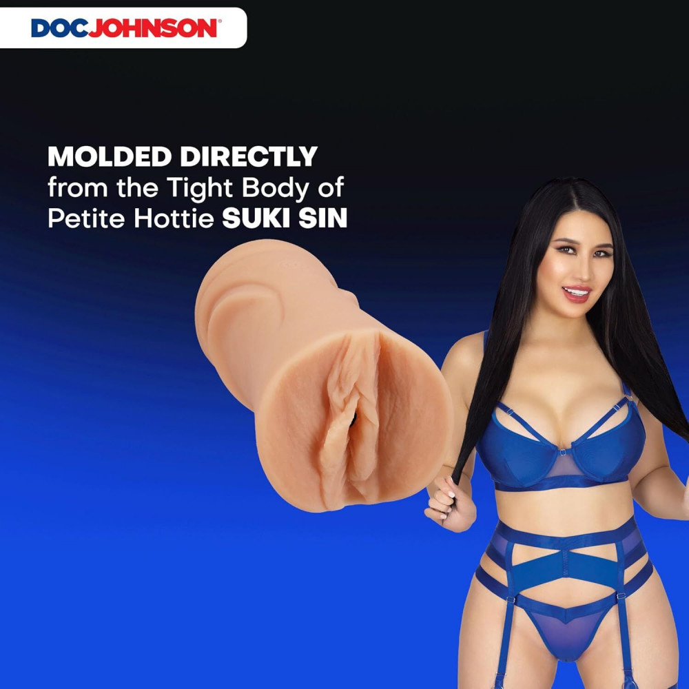 Мастурбаторы без вибрации - Мастурбатор Doc Johnson Suki Sin 9