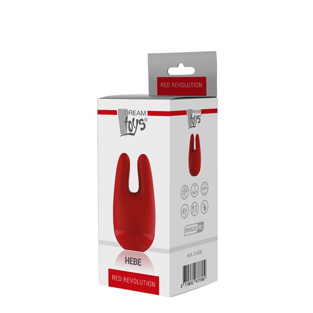 Разное - Вибростимулятор Dream Toys RED REVOLUTION для клитора и сосков, красный