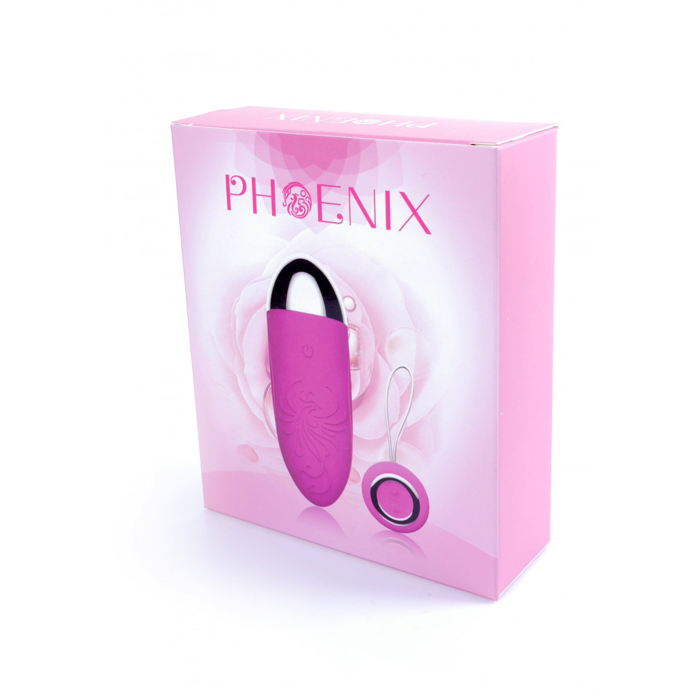 Різне - Віброяйце з пультом дистанційного керування - Remoted controller egg 0.3 USB Pink, BS2600108 5