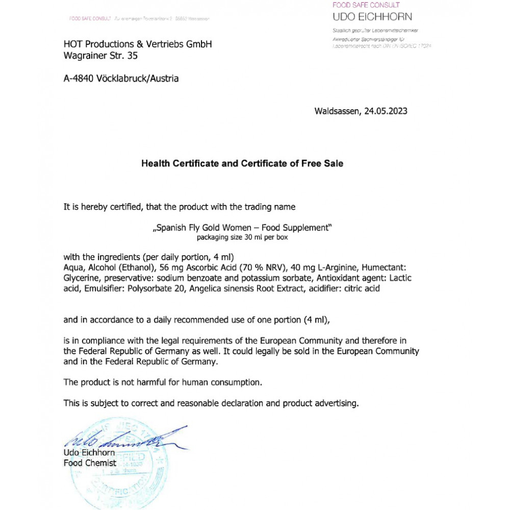 Збуджуючі засоби - Збуджуючі краплі для жінок ERO Spainish Fly, 30 мл 3