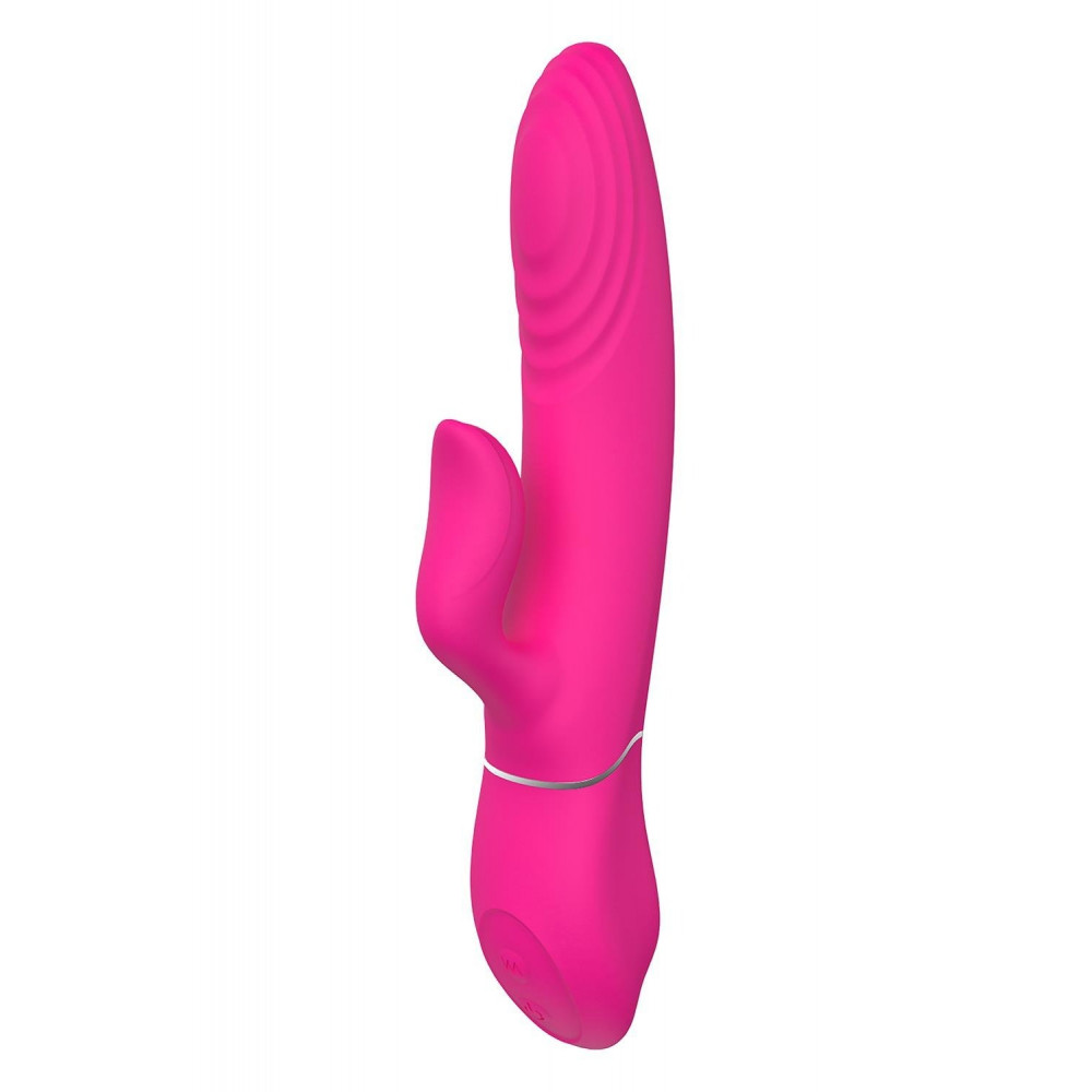  - Вибратор-кролик Dreamtoys Essentials Duo Thruster для клитора, розовый 2