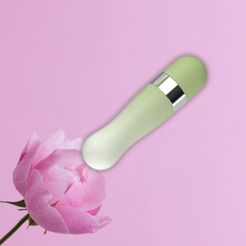 Різне - Віброкуля багатошвидкісна Every Night Toys з 10 режимами вібрації, зелений градієнт 3