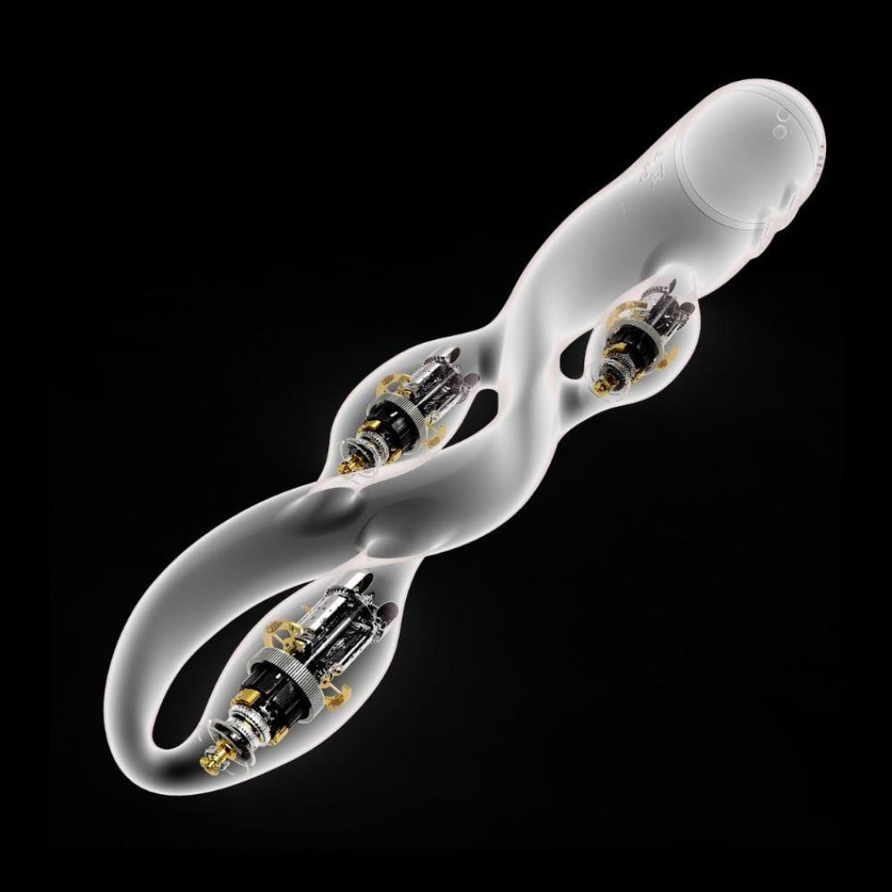 Різне - Імпульсний вібратор з ефектом пульсації UPKO UEROS для тривимірної стимуляції, рожевий 6