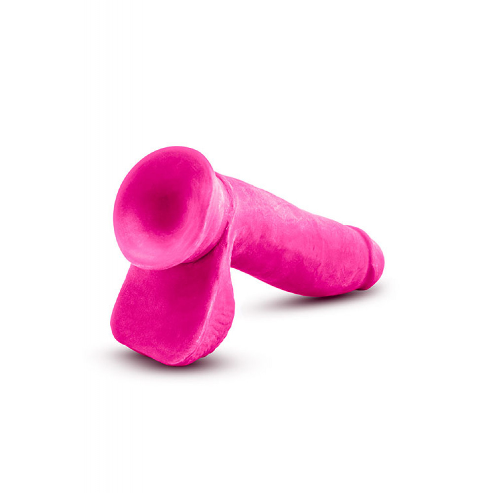 Фаллоимитаторы на присоске, двойные - Фаллоимитатор киберкожа AU NATUREL BOLD PLEASER 7INCH DILDO 1