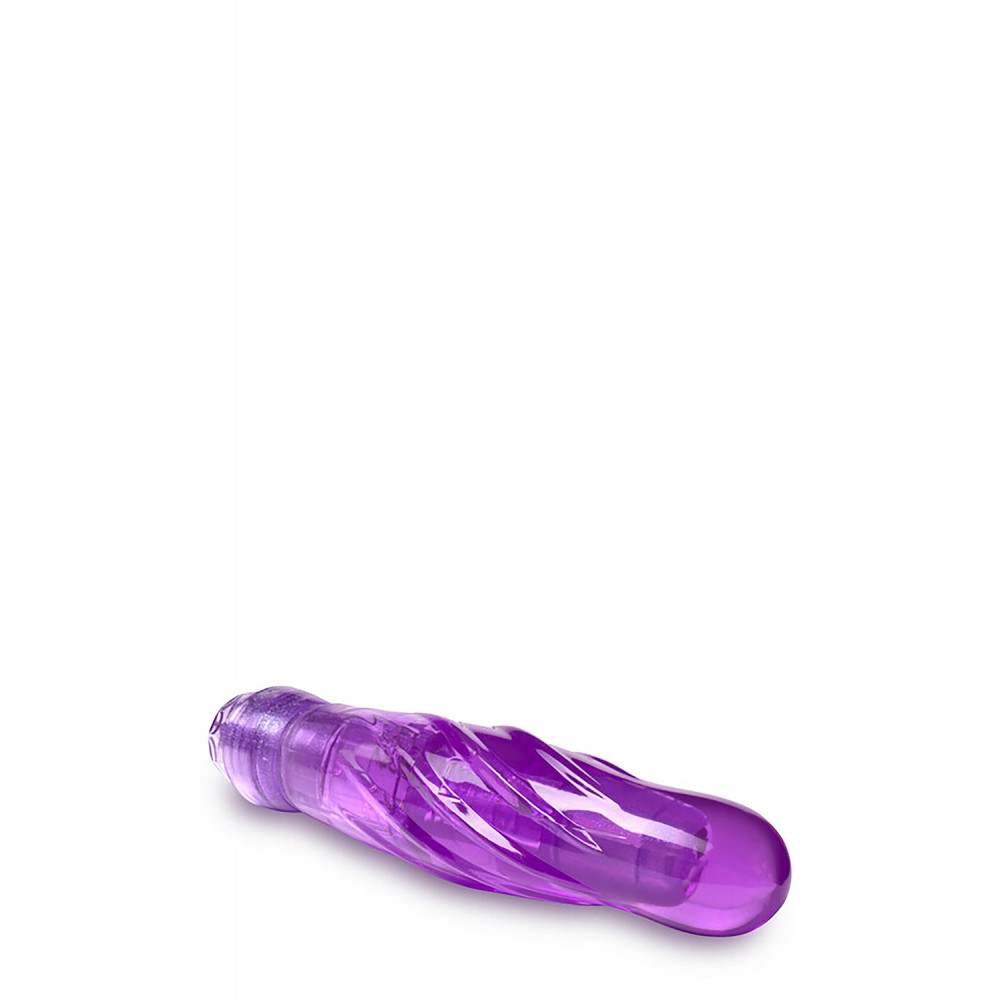 Разное - Вибратор гелевый Blush Naturally Yours Can-Can Purple 3