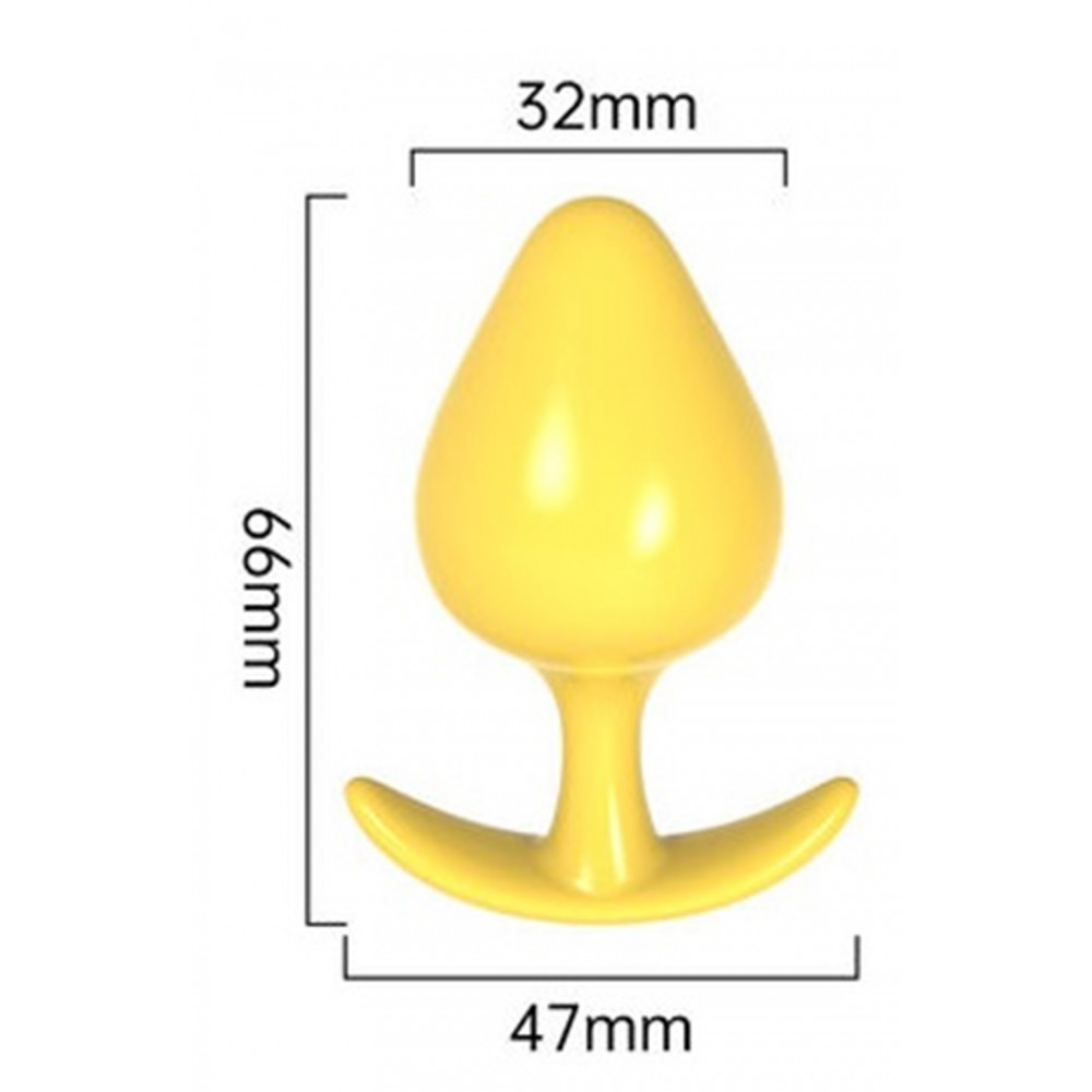 Анальные игрушки без вибрации - Анальная пробка Meleon AP011 2