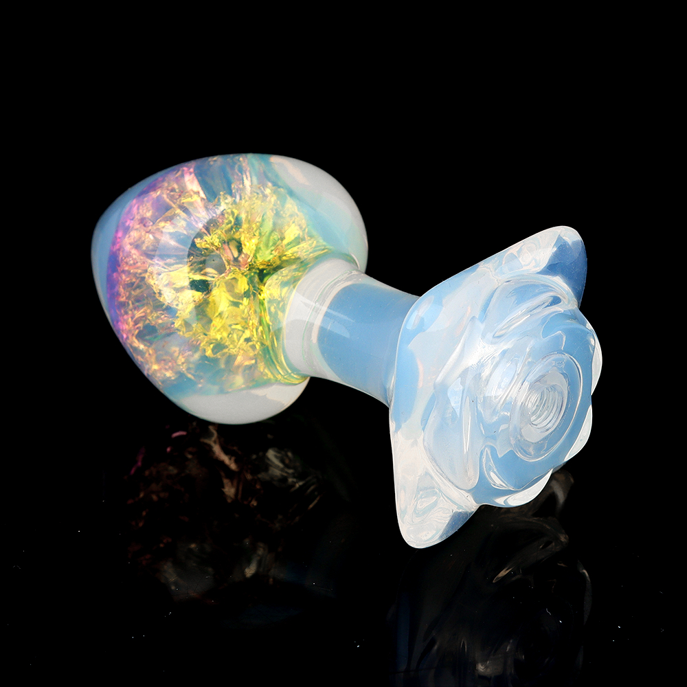 Анальные игрушки без вибрации - Анальная пробка сердечко UNIVIBE, силиконовая с камнем, зелёная, 7.8 х 2.8 см 5