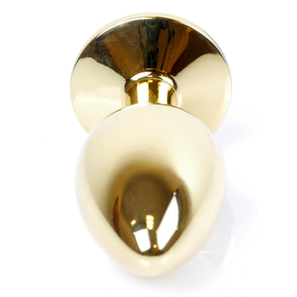 Анальные игрушки - Анальная пробка Boss Series - Jewellery Gold PLUG Black S, BS6400020 5