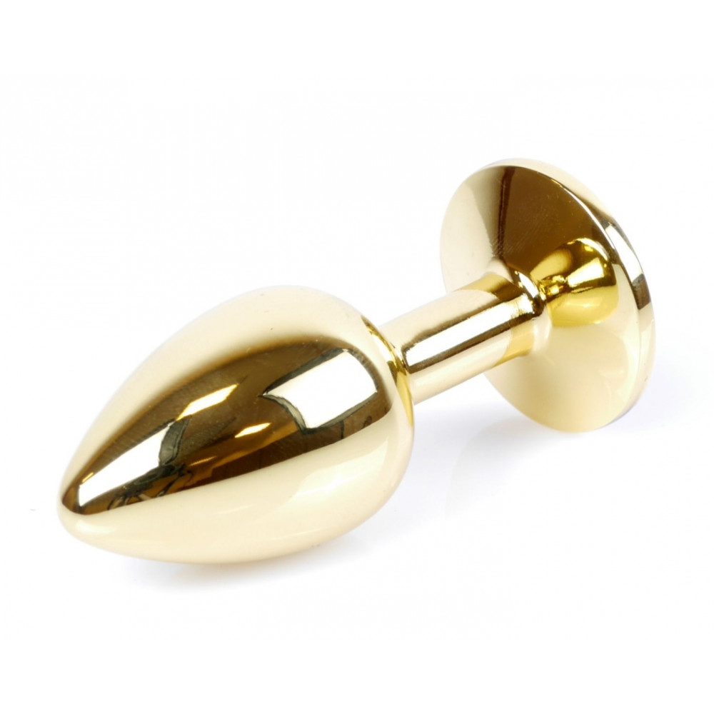 Анальные игрушки - Анальная пробка Boss Series - Jewellery Gold PLUG Black S, BS6400020 6