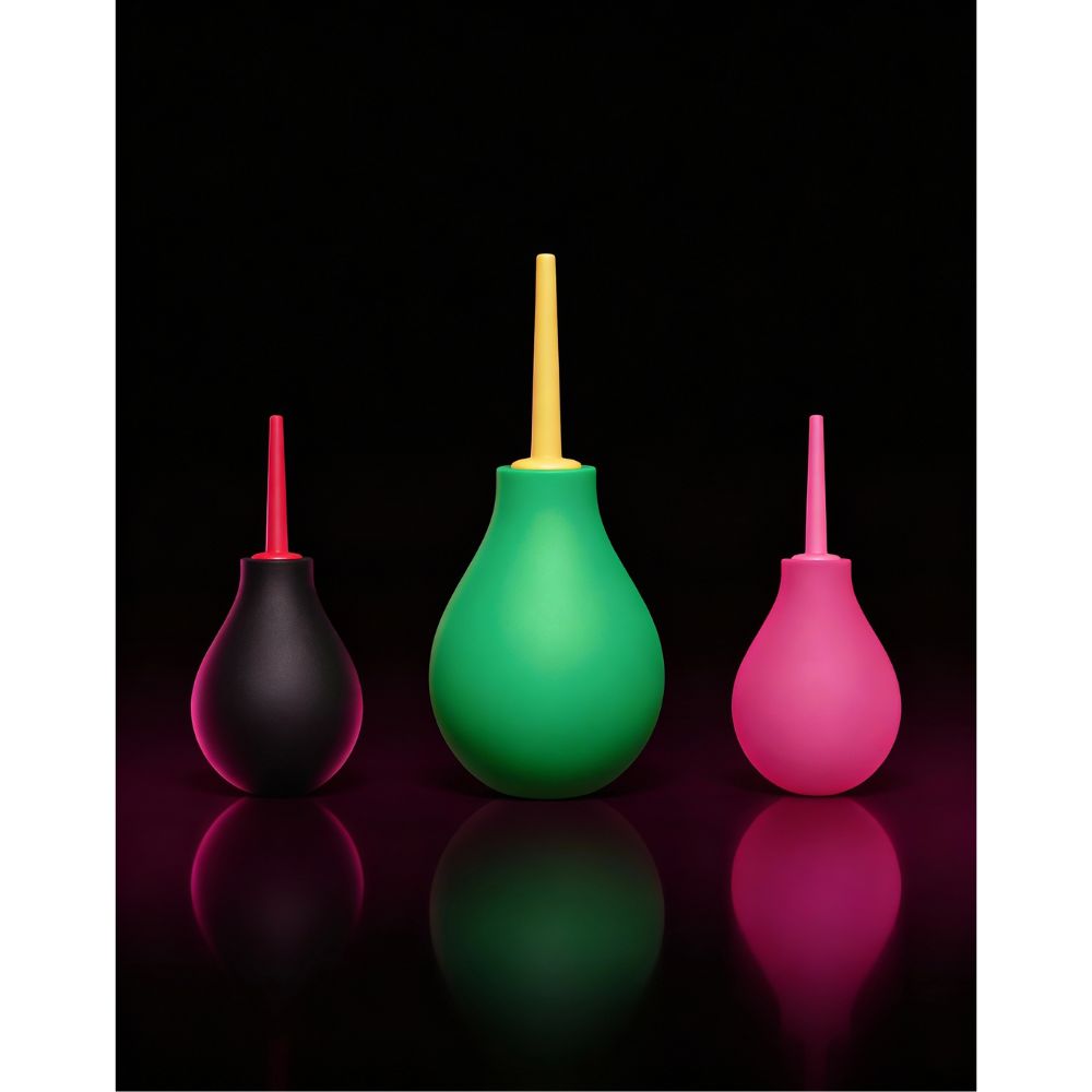 Анальные игрушки - Анальный душ UNIVIBE Black and Red 6