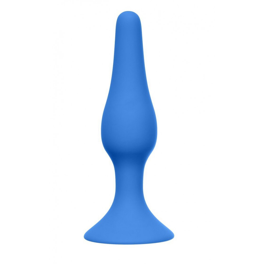 Анальные игрушки - Анальный плаг Slim Anal Plug Medium - Blue, 57420602 1