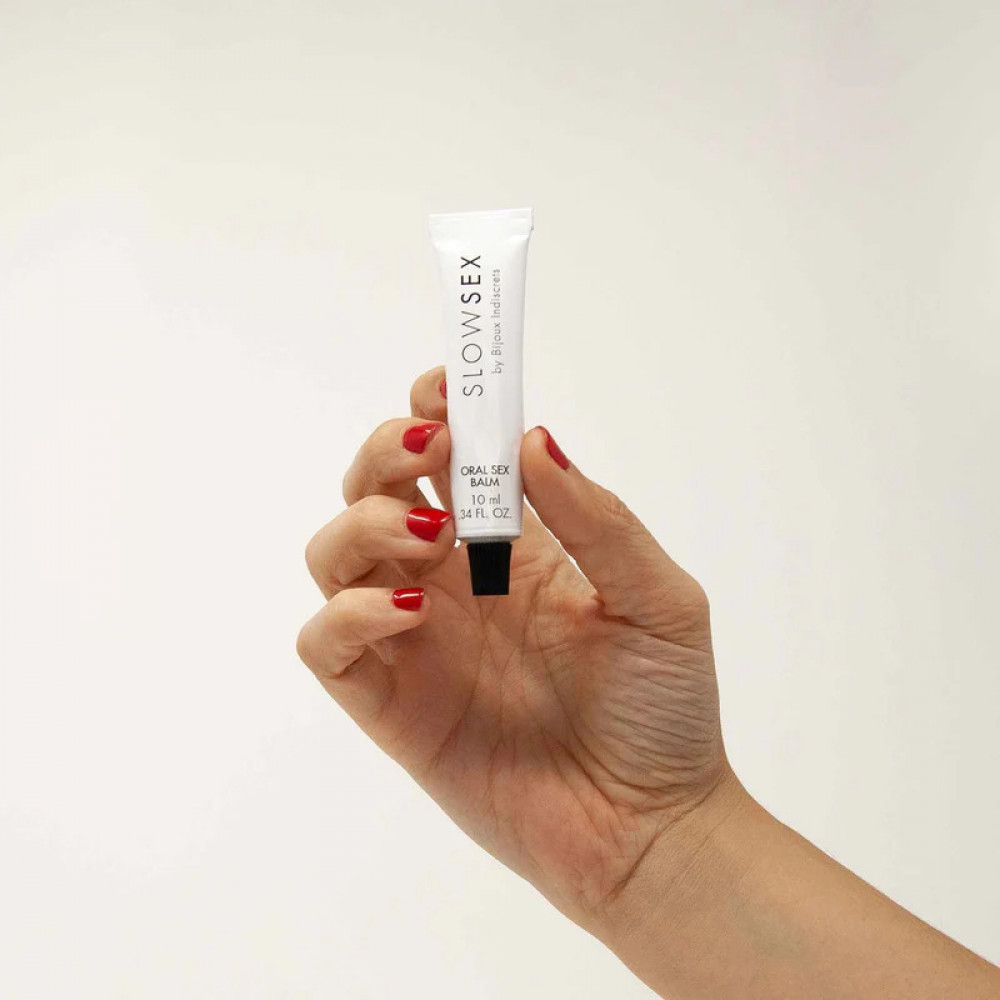 Різне - Бальзам для орального сексу на водній основі ORAL SEX BALM Slow Sex Bijoux Indiscrets, 10 мл 5
