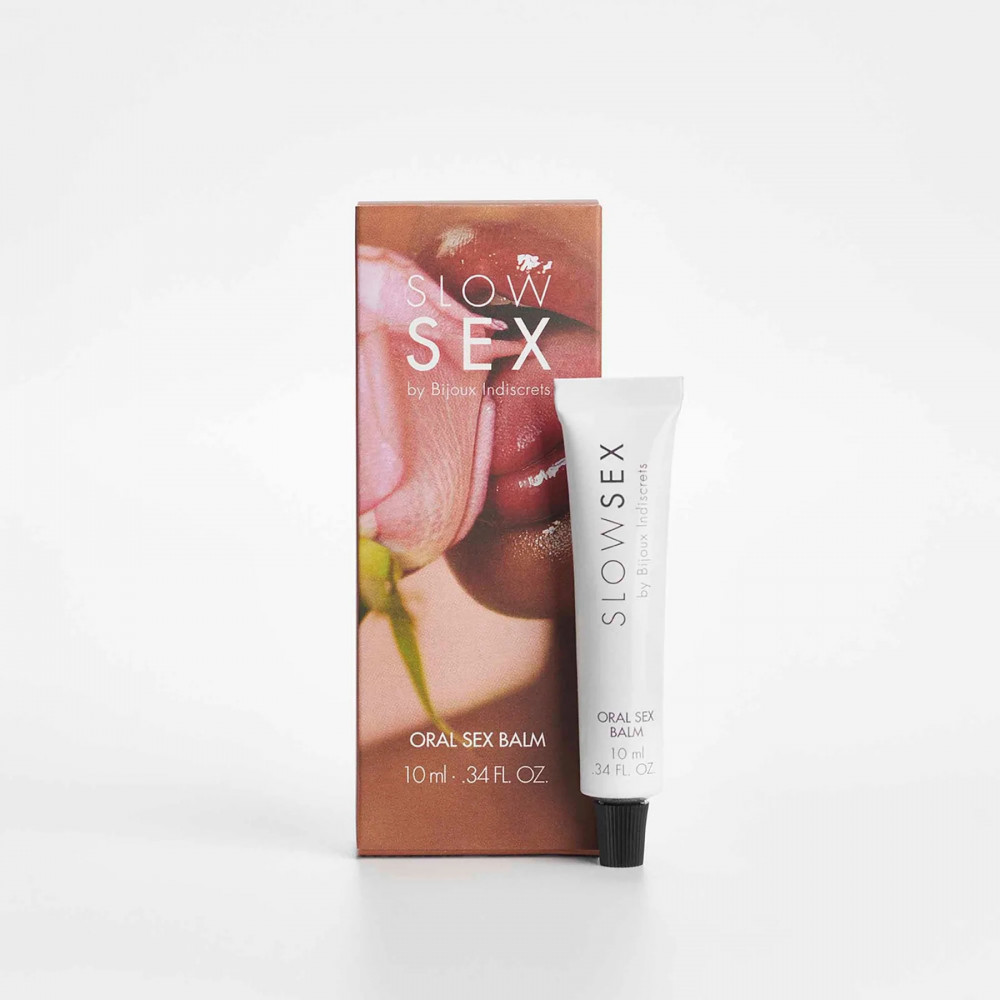 Різне - Бальзам для орального сексу на водній основі ORAL SEX BALM Slow Sex Bijoux Indiscrets, 10 мл 8