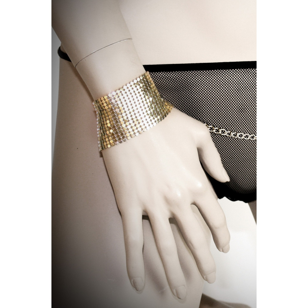 Різне - Браслети-наручники Bijoux Indiscrets золоті, OS 16