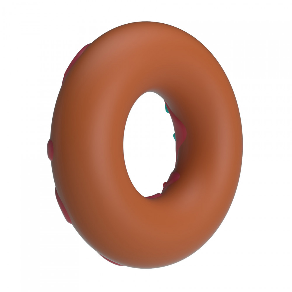  - Ерекційне кільце Crazy Bull - Berry Super Donut Silicone Cock Ring, BI-210344-1 4