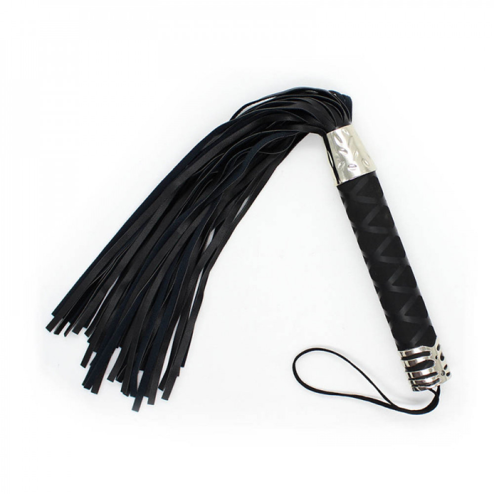 БДСМ игрушки - Флоггер DS Fetish Big flogger M black