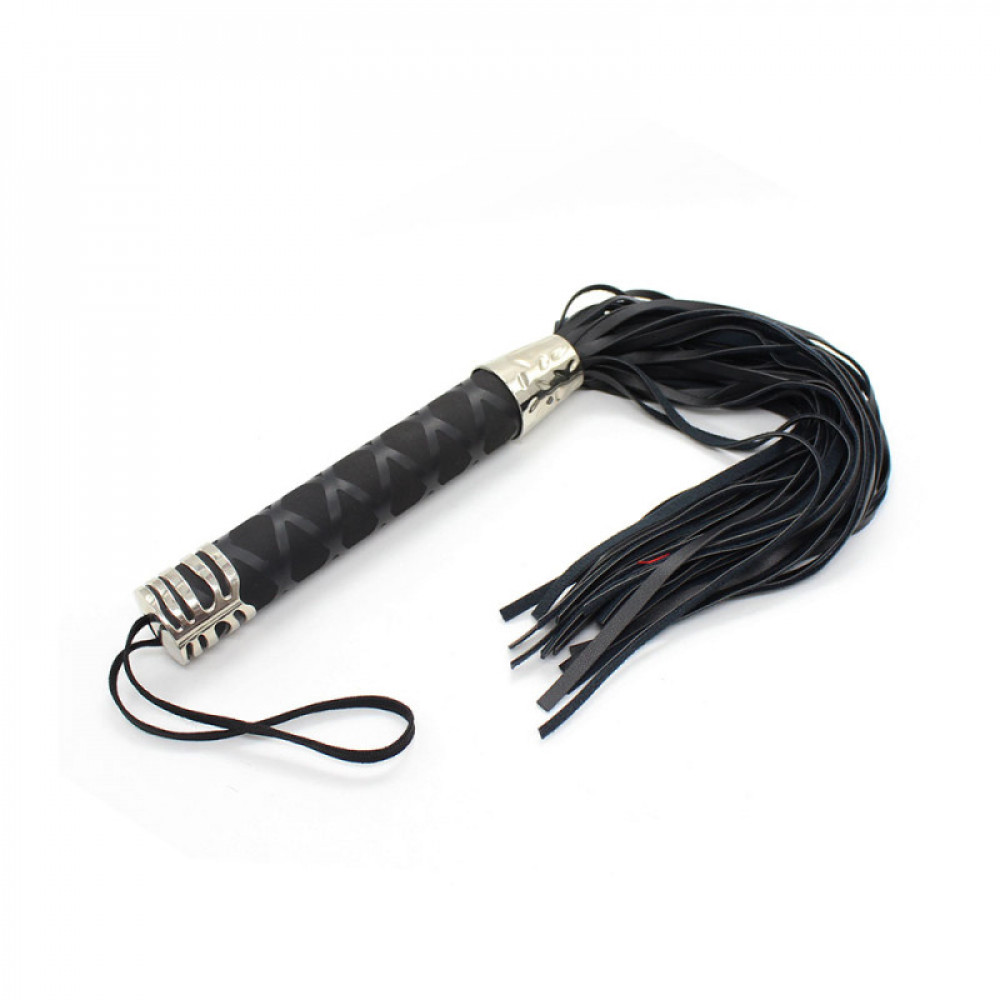 БДСМ игрушки - Флоггер DS Fetish Big flogger M black 1