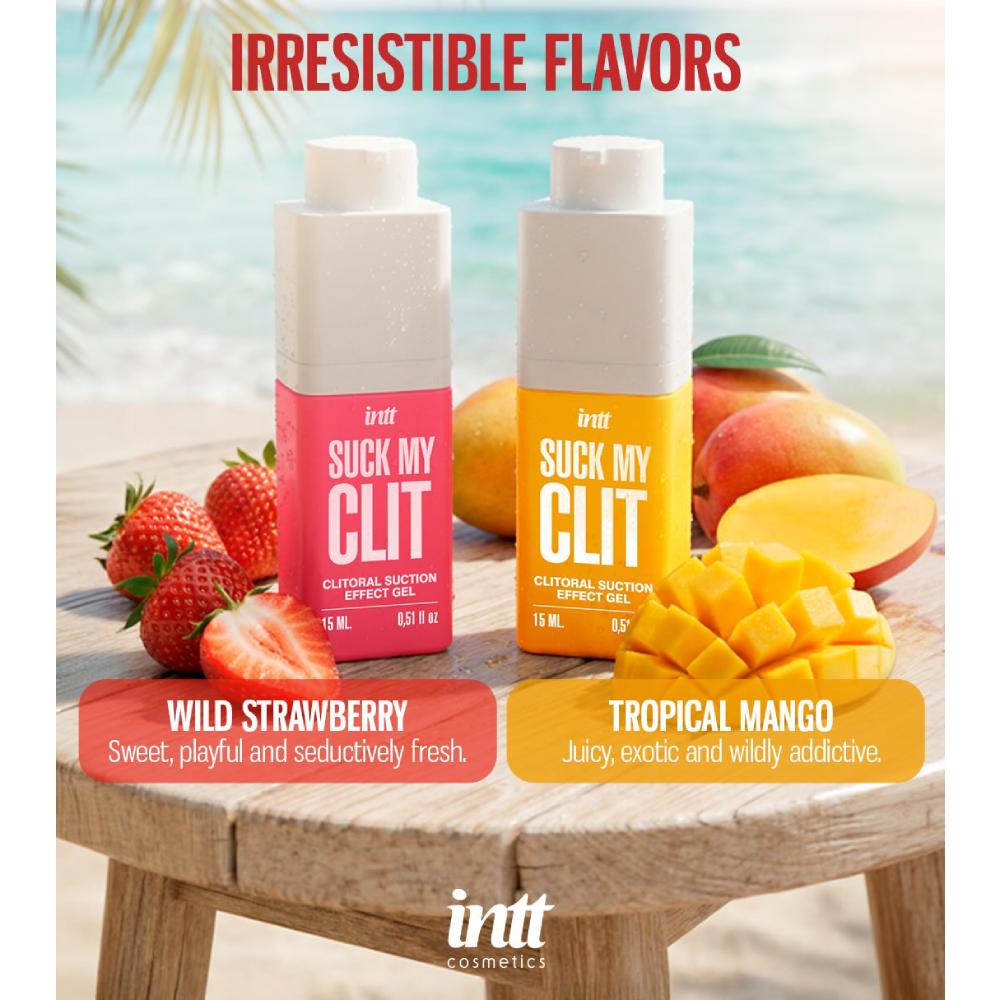 - Гель для кліторальної стимуляції Intt Suck My Clit Wild Tropical Mango, 15 мл 6