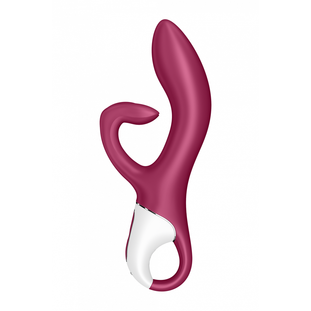 Разное - Гибкий двойной вибратор SATISFYER EMBRACE ME бордовый 2
