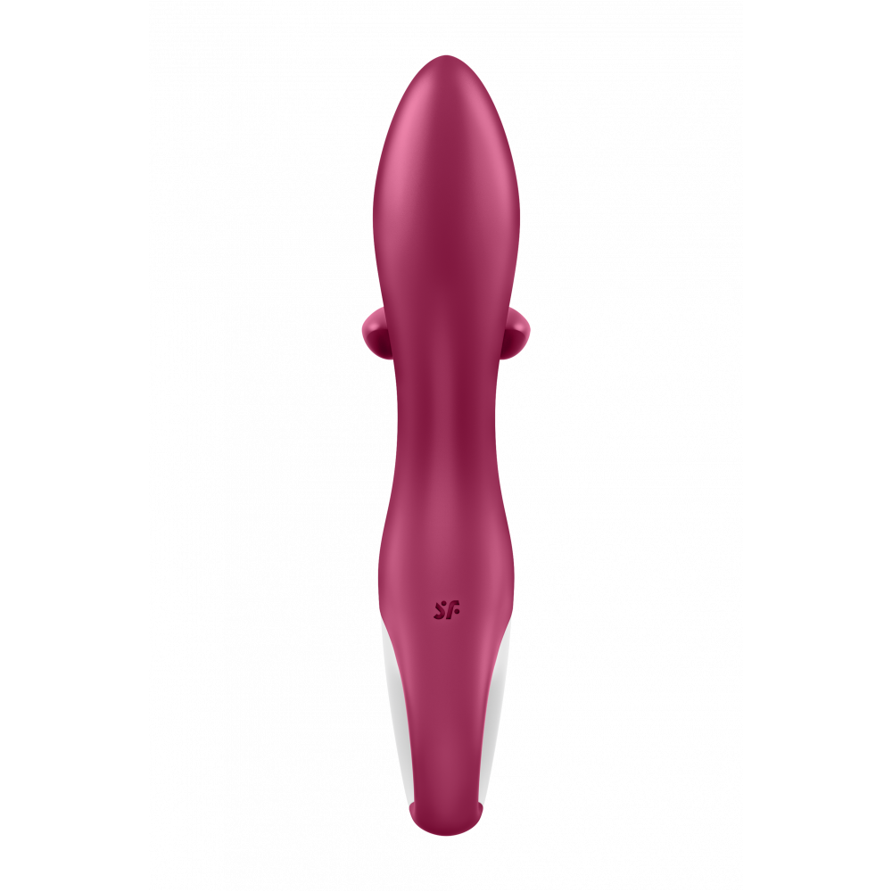 Разное - Гибкий двойной вибратор SATISFYER EMBRACE ME бордовый 5