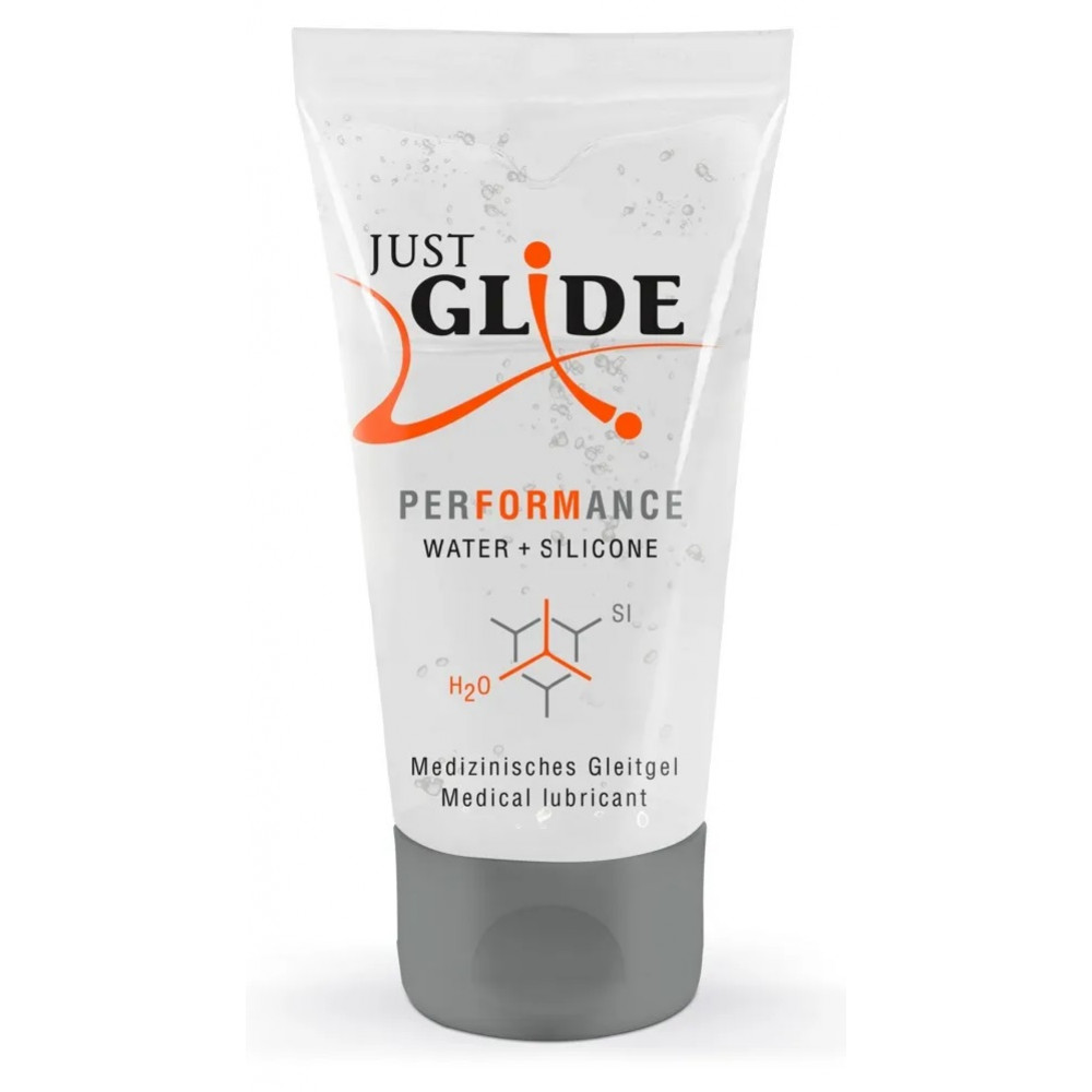  - Гибридный гель-лубрикант Just Glide Performance, 50 ml